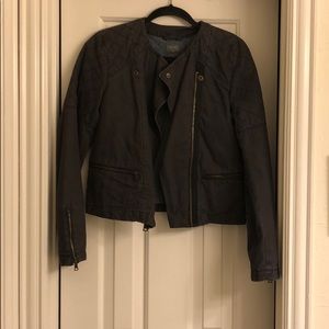 Grey gap utility jacket